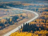 Élargissement de la voirie sur la Highway 63 - Alberta